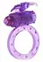 ToyJoy Flutter Ring vibrirajući silikonski intimni prsten crni podesivi