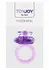 ToyJoy Flutter Ring vibrirajući silikonski intimni prsten crni podesivi