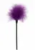 ToyJoy Sexy Feather Tickler elegantno senzualno pero od ćurećeg perja crno