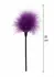 ToyJoy Sexy Feather Tickler elegantno senzualno pero od ćurećeg perja crno