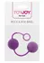 ToyJoy Rock & Roll Balls silikonske otežane kuglice za vežbanje crne