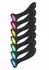 TOYJOY LUZ Zare vibrator sa 7 modova vibracije, silikonski, USB punjiv, vodootporan, LED, roze