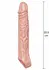 TOYJOY Get Real Extension Sleeve XL TPE 22.5 cm Transparentna navlaka za produženje