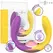 INTENSE Willow 3-in-1 Suction & Vibration Stimulator, U-Shape, Waterproof