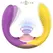 INTENSE Willow 3-in-1 Suction & Vibration Stimulator, U-Shape, Waterproof