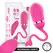 INTENSE SOOKIE Remote Control Vibrating Egg Pink 10 Modes Waterproof