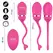 INTENSE SOOKIE Remote Control Vibrating Egg Pink 10 Modes Waterproof