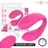 INTENSE NORA Vibrating U-Shaped Clamp Stimulator Pink, 10 Modes, Waterproof