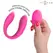 INTENSE NORA Vibrating U-Shaped Clamp Stimulator Pink, 10 Modes, Waterproof