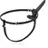 Fetish Submissive Double Penetrix Strap-On Black Adjustable Harness 21cm/11cm