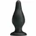 PRETTY LOVE Ergonomic Silicone Plug 15.4 cm Black with Suction Base
