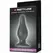 PRETTY LOVE Ergonomic Silicone Plug 15.4 cm Black with Suction Base