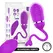 INTENSE SOOKIE Remote Control Vibrating Egg Purple, 10 Modes, Waterproof