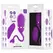 INTENSE SOOKIE Remote Control Vibrating Egg Purple, 10 Modes, Waterproof