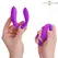 INTENSE NORA Vibrating Clamp Stimulator Purple, 10 Modes, Waterproof