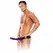 Fetish Fantasy Series - Purple Dream Hollow Strap-On 25cm Adjustable System