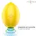 INTENSE MONI Lemon Airflow Intimate Stimulator, Waterproof, Silicone