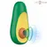 INTENSE WAKI Avocado Suction System, Waterproof, Rechargeable, Green