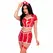 Leg Avenue Red Alert Nurse seksi kostim medicinske sestre u vatreno crvenoj boji, moderan i privlačan set L