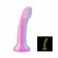 Easytoys dildo Candy Swirl Pink od svetlećeg silikona, 18 cm