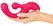 Sweet Smile rotirajući vibrator za G tačku, dva motora, 18 cm, ljubičasti