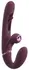 Javida Strapless Strap-On Flic dupli vibrator sa sistemom tapkanja, ljubičasti