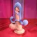 Playboy Fantasy Cage nosivi vibrator u nežnoj boji lavande, dužine 13.6 cm, potpuno vodootporan