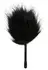 Magic Shiver ADV24 Feather Tickler Magic Shiver Black 11cm Vegan Soft Pompon