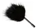 Magic Shiver ADV24 Feather Tickler Magic Shiver Black 11cm Vegan Soft Pompon