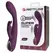 Pretty Love Emma Rabbit Rechargeable Silicone Vibrator Purple 10 Modes