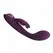 Pretty Love Emma Rabbit Rechargeable Silicone Vibrator Purple 10 Modes