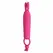 Pretty Love Delia silikonski zeka vibrator sa ergonomskim prstenom za držanje