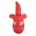 Pretty Love Obelia Dual-Action Tongue Vibrator, 10 Modes, Waterproof