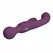 Pretty Love All Rounder Violet Dual-Action Silicone Massager 10 Modes