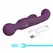 Pretty Love All Rounder Violet Dual-Action Silicone Massager 10 Modes