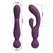 Pretty Love All Rounder Violet Dual-Action Silicone Massager 10 Modes