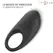 Intense Merlotte Vibrating Silicone Ring Black 10 Modes USB Rechargeable