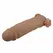 Pretty Love Xerxes Extension Sleeve with Vibrating Clitoral System, 17cm