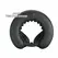 Pretty Love Quentin Dual Silicone Ring with Vibrating System Black