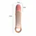 Pretty Love vibrirajući produžetak sa prstenom za testise TPE ergonomski 6959532363227