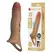 Pretty Love vibrirajući produžetak za penis od TPE materijala, 16 cm, ergonomski dizajn