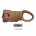 Pretty Love vibrirajući produžetak za penis od TPE materijala, 16 cm, ergonomski dizajn