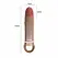 Pretty Love vibrirajući produžetak za penis od TPE materijala, 16 cm, ergonomski dizajn