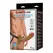 Pretty Love Bradden Vibrating Strap-On System, 18 cm, Black, 10 Modes