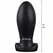 HIDDEN DESIRE Extreme Heavy Stretcher Plug Medium crni silikonski čep 5.5cm