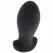 HIDDEN DESIRE Extreme Heavy Stretcher crni silikonski plag za širenje Large 6.5cm