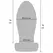 HIDDEN DESIRE Extreme Heavy Stretcher crni silikonski plag za širenje Large 6.5cm