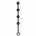 Hidden Desire Extreme Heavy velike otežane analne kuglice od 39 cm silikonski sistem sa otežanjem