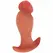Hidden Desire Inferno 16 cm Anatomical Plug Liquid Silicone Black