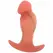Hidden Desire Inferno 16 cm Anatomical Plug Liquid Silicone Black